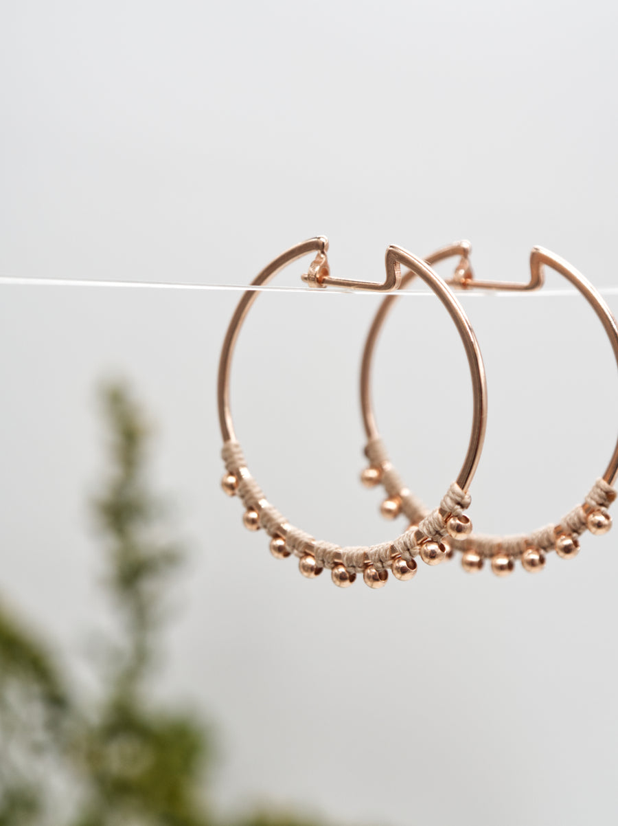 PENDIENTES SERENA ORO ROSA S