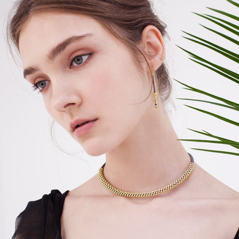 COLLAR SERPENTINA ORO