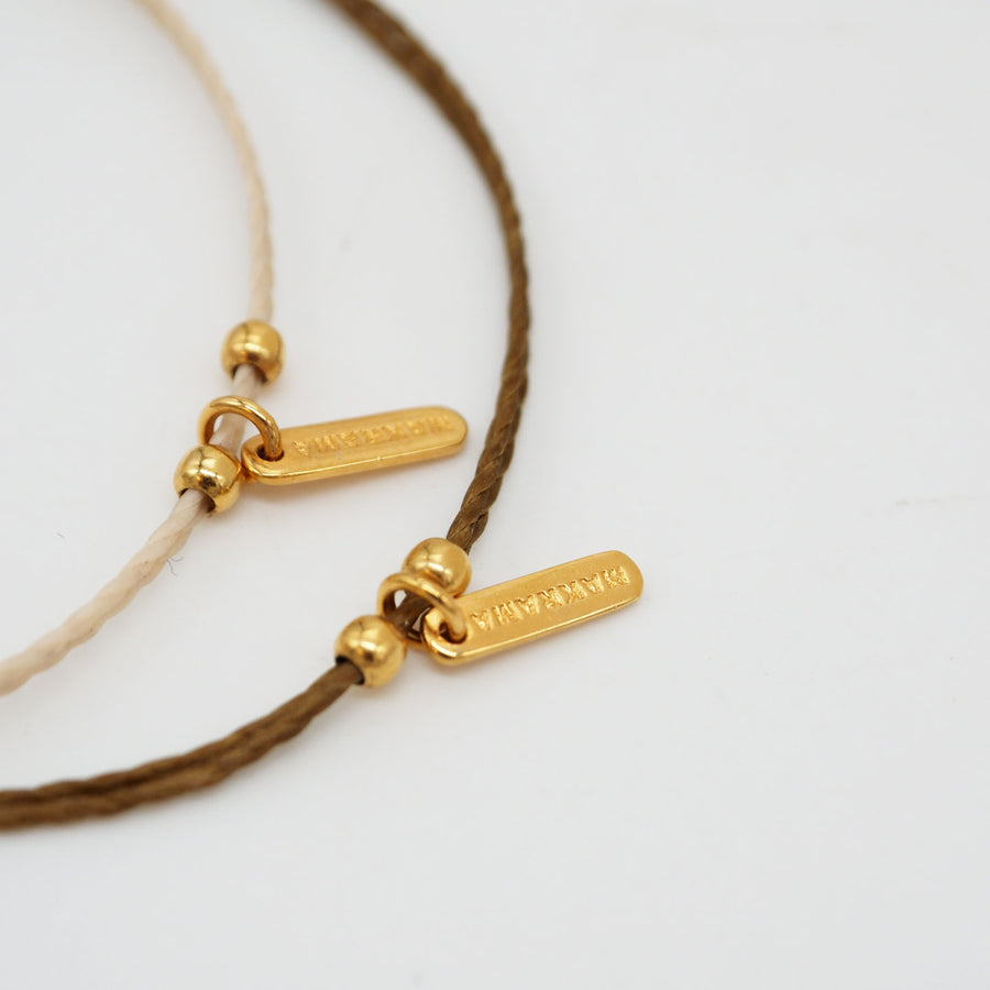 PULSERA SLIM BOLAS ORO