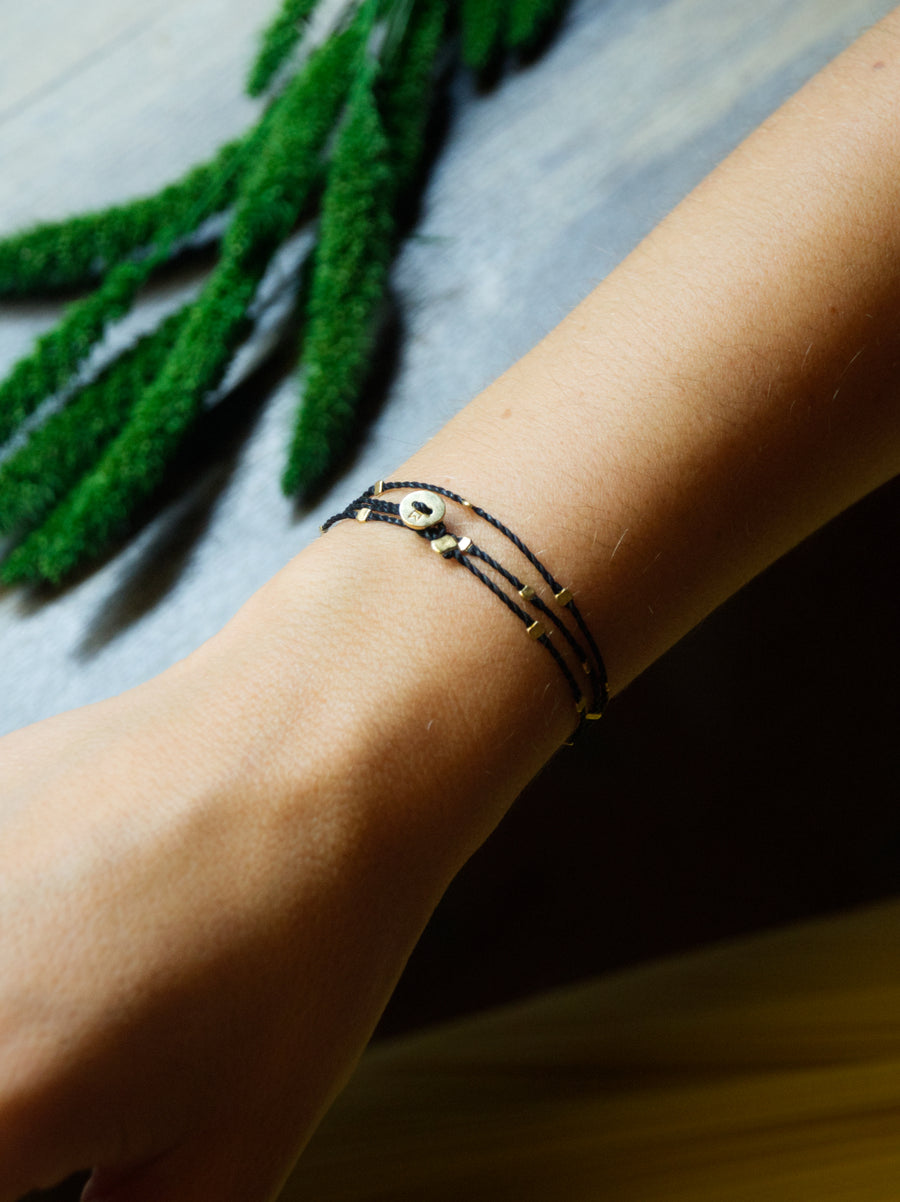 THREE TURNS BRACELET YELLOW GOLD