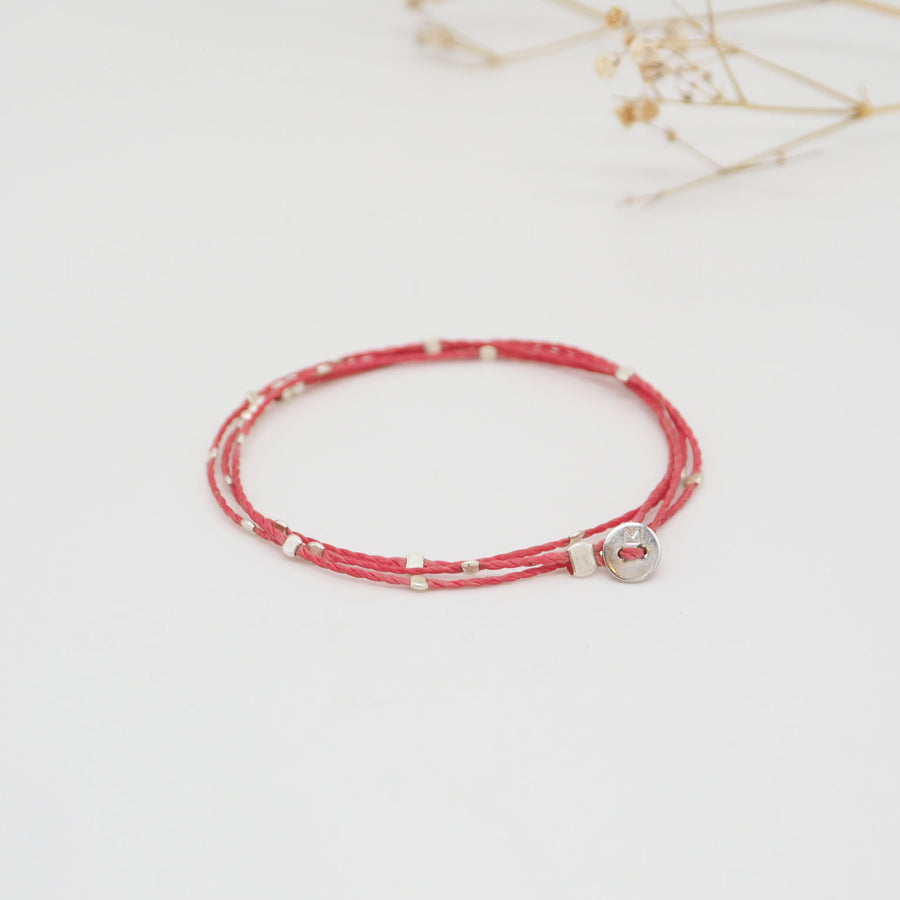 THREE ROLLED BRACELET