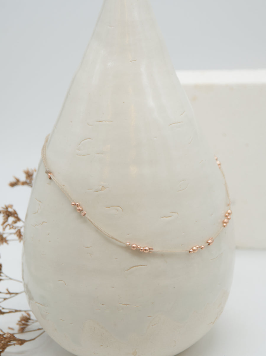 COLLAR VIDA ORO ROSA