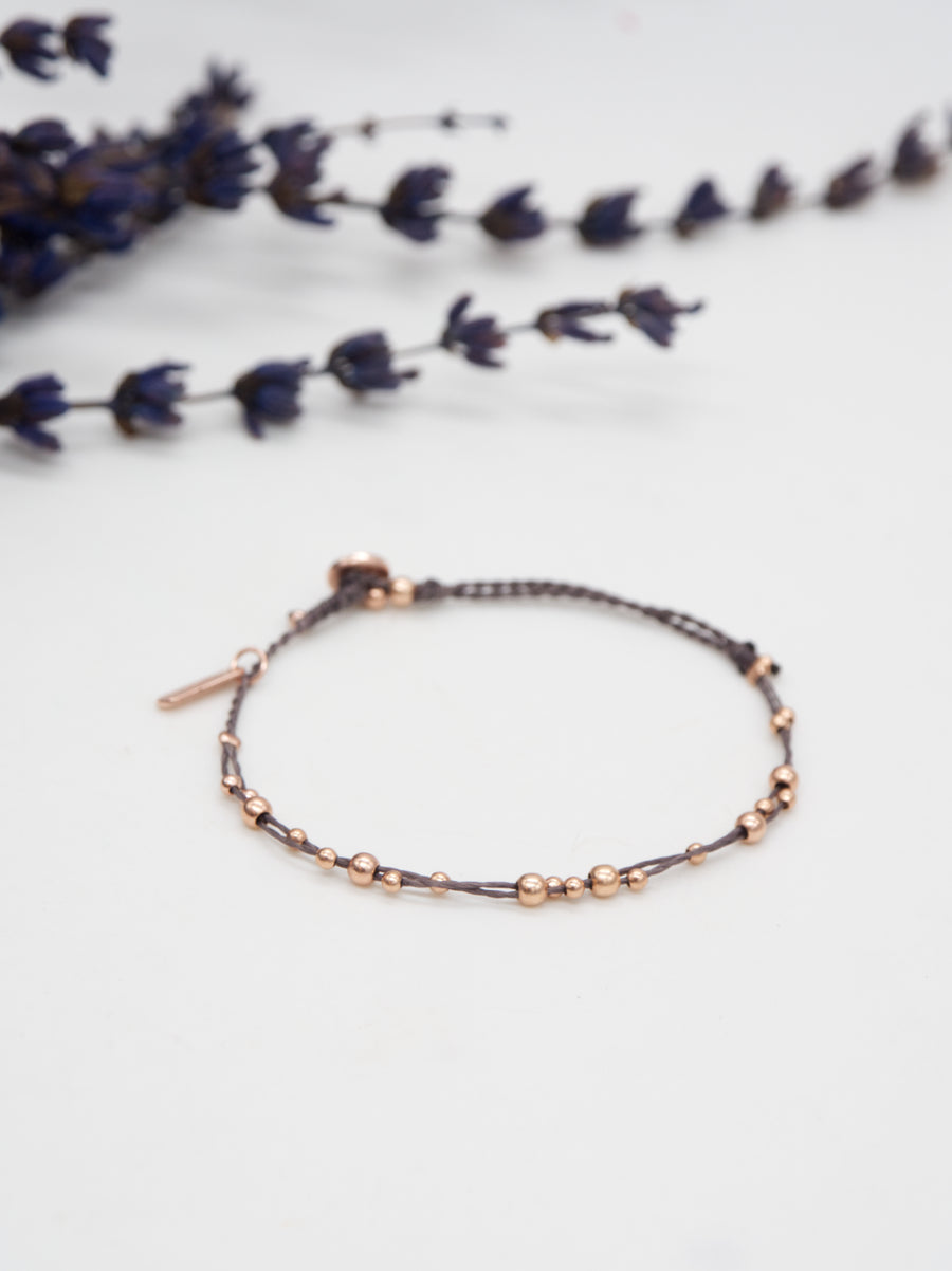 PULSERA VIDA ORO ROSA