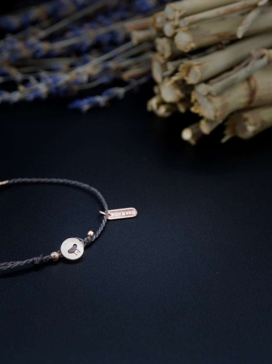 PULSERA YAMA ORO ROSA BIG