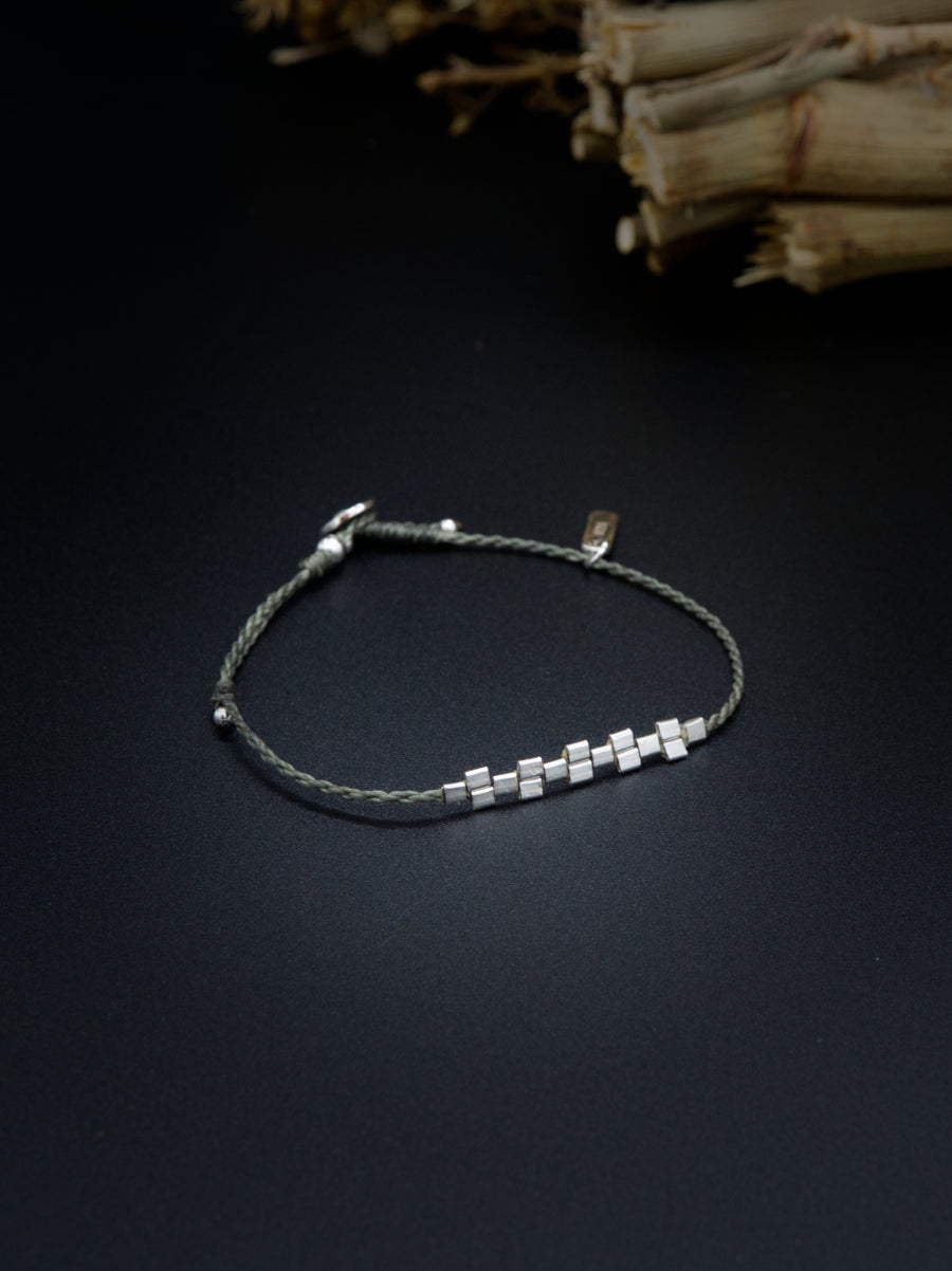 PULSERA YAMA PLATA BIG
