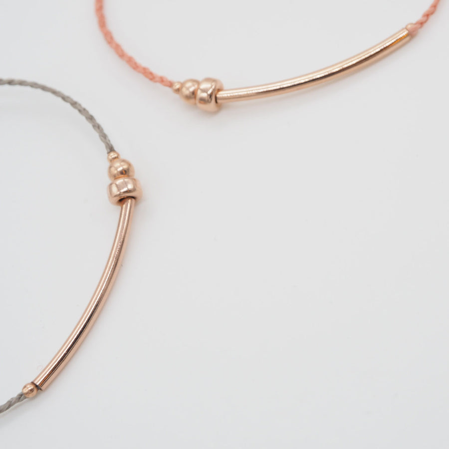 PINK GOLD ZEN BRACELET