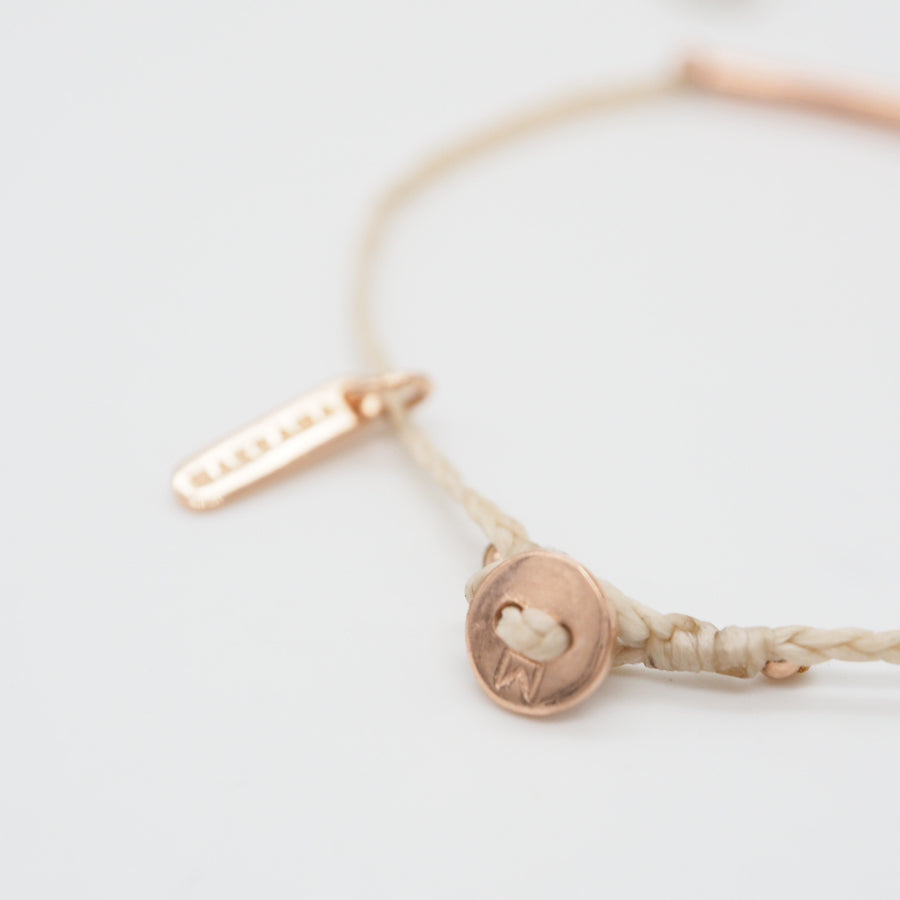 PINK GOLD ZEN BRACELET